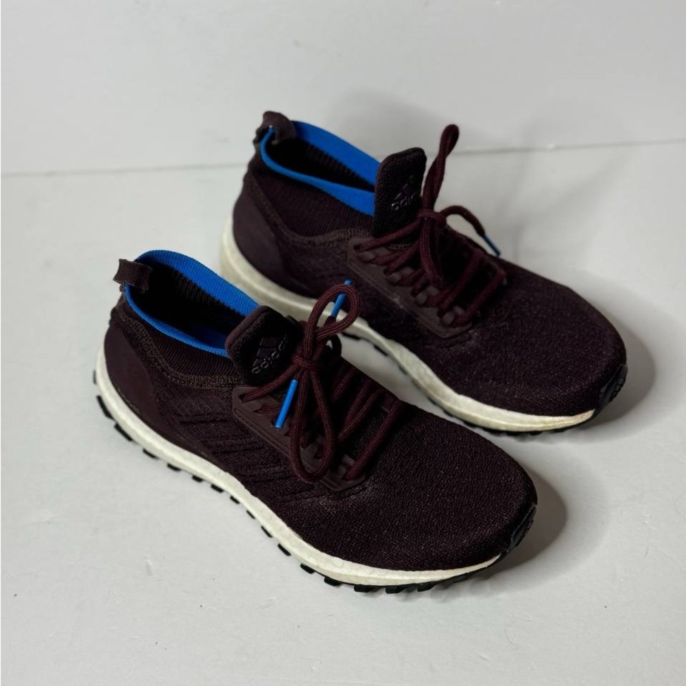 Adidas UltraBoost All Terrain AT Running Shoes Maroon Red Youth Size 6
